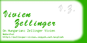 vivien zellinger business card